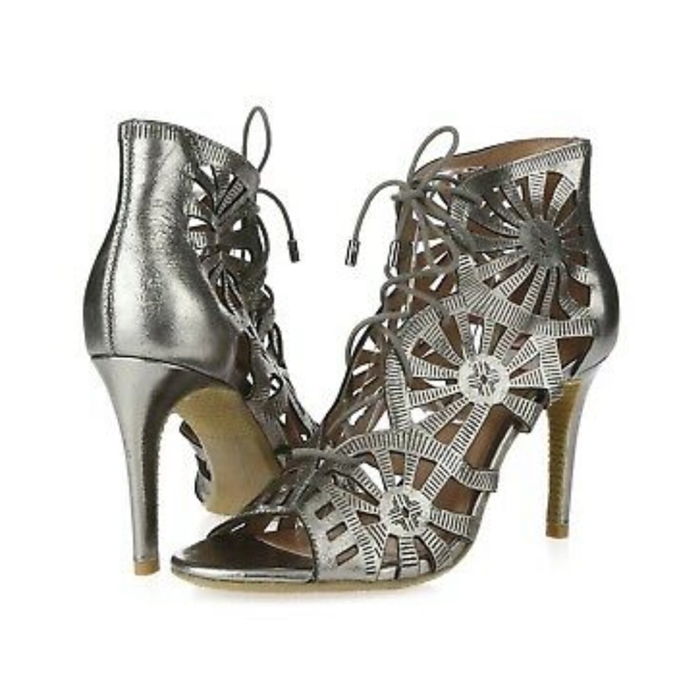 Joie Paxton Heel in Gunmetal, Size 37, EUC